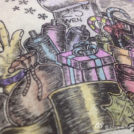 Merry Christmas-礼物大派送（图ZMTMxNzU5NzY=） - 新锐潮流插画 - 站酷设计师熊性激素原创素材 - 站酷ZCOOL