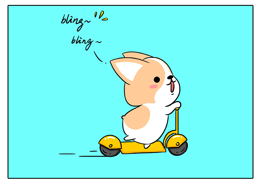 好朋友阿哈——柯基咯叽日常小漫画