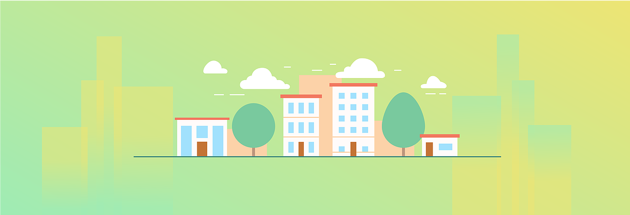 扁平场景（图ZOTUwMjQ1OTI=） - 创作习作 - 站酷设计师yaoopixel原创素材 - 站酷ZCOOL