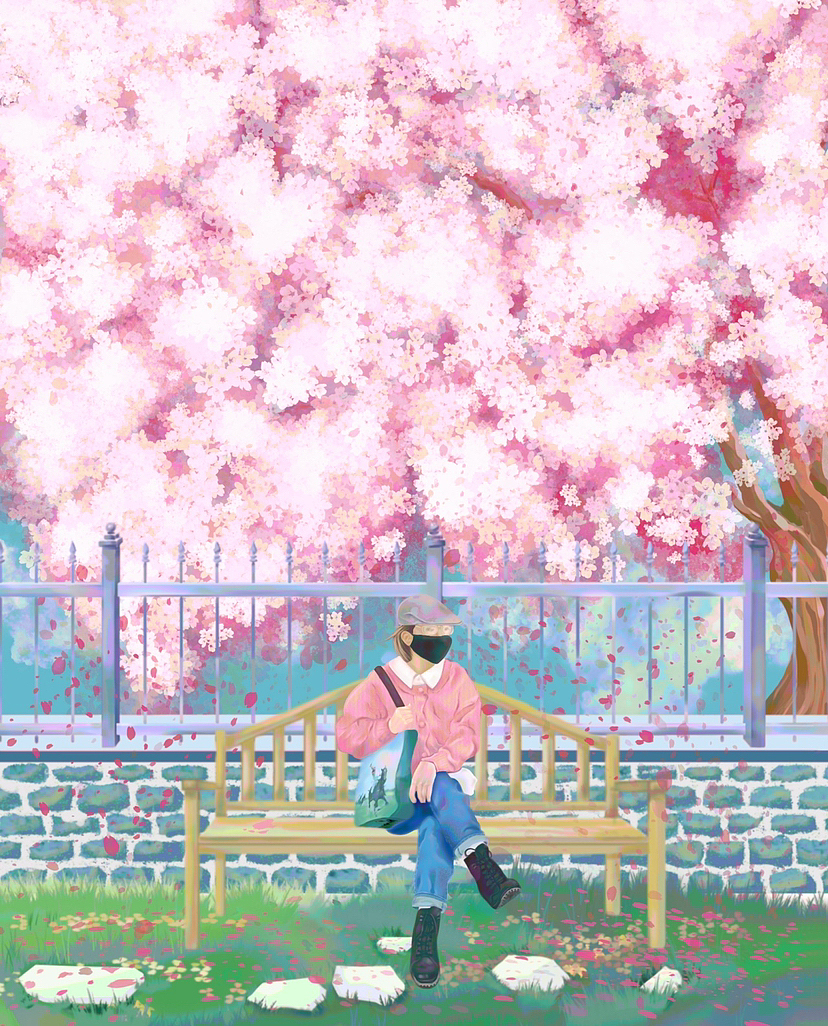 樱花树下——原画