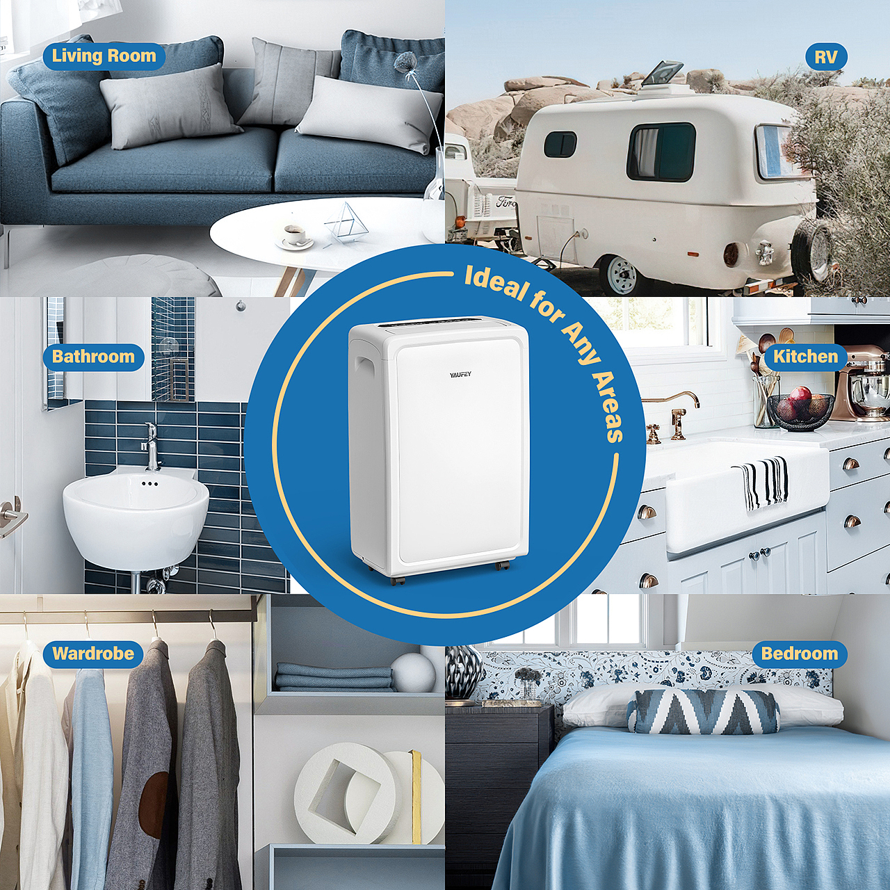 亚马逊除湿机主图A+（图ZMjc0NjAyMzQ4） - 电商 - 站酷设计师杨杨姐姐啊原创素材 - 站酷ZCOOL