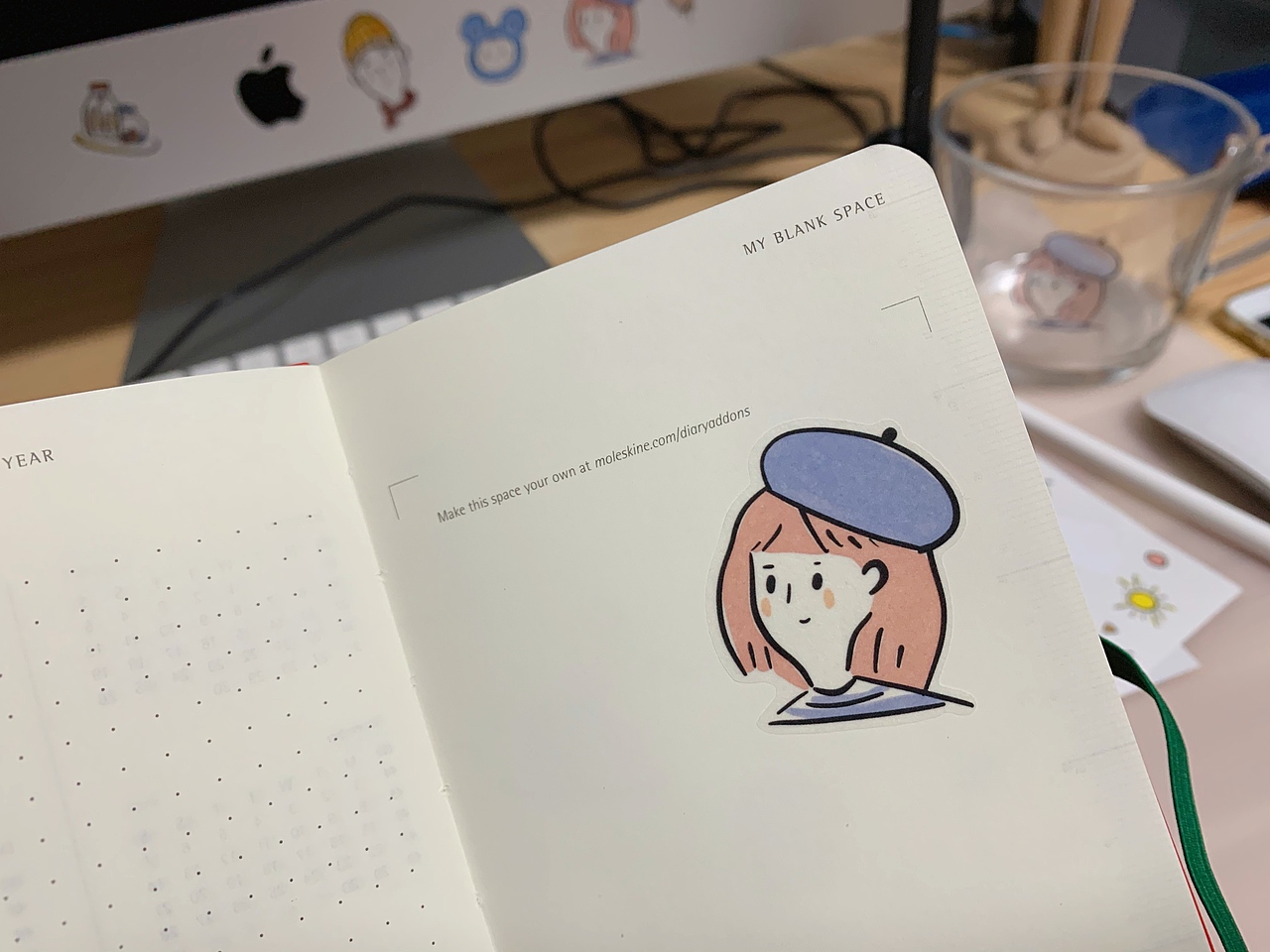 于小鱼周边/原创贴纸1