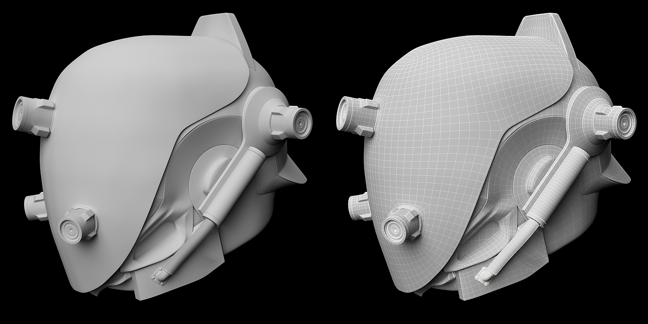 机甲头部（图ZMjU3MzQ5MDM2） - 机械/交通 - 站酷设计师Edris原创素材 - 站酷ZCOOL