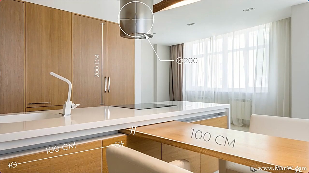 FCPX插件:线条测量尺寸标注动画Measurement Lines