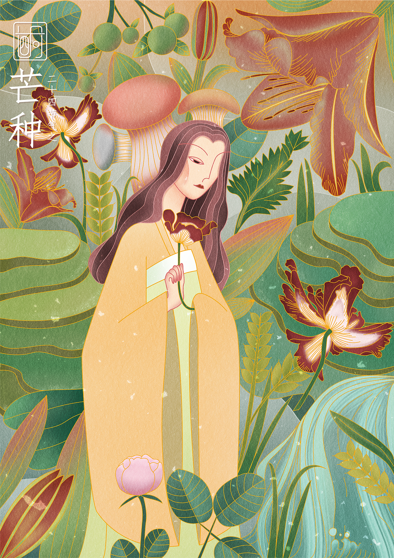 二十四节气插画