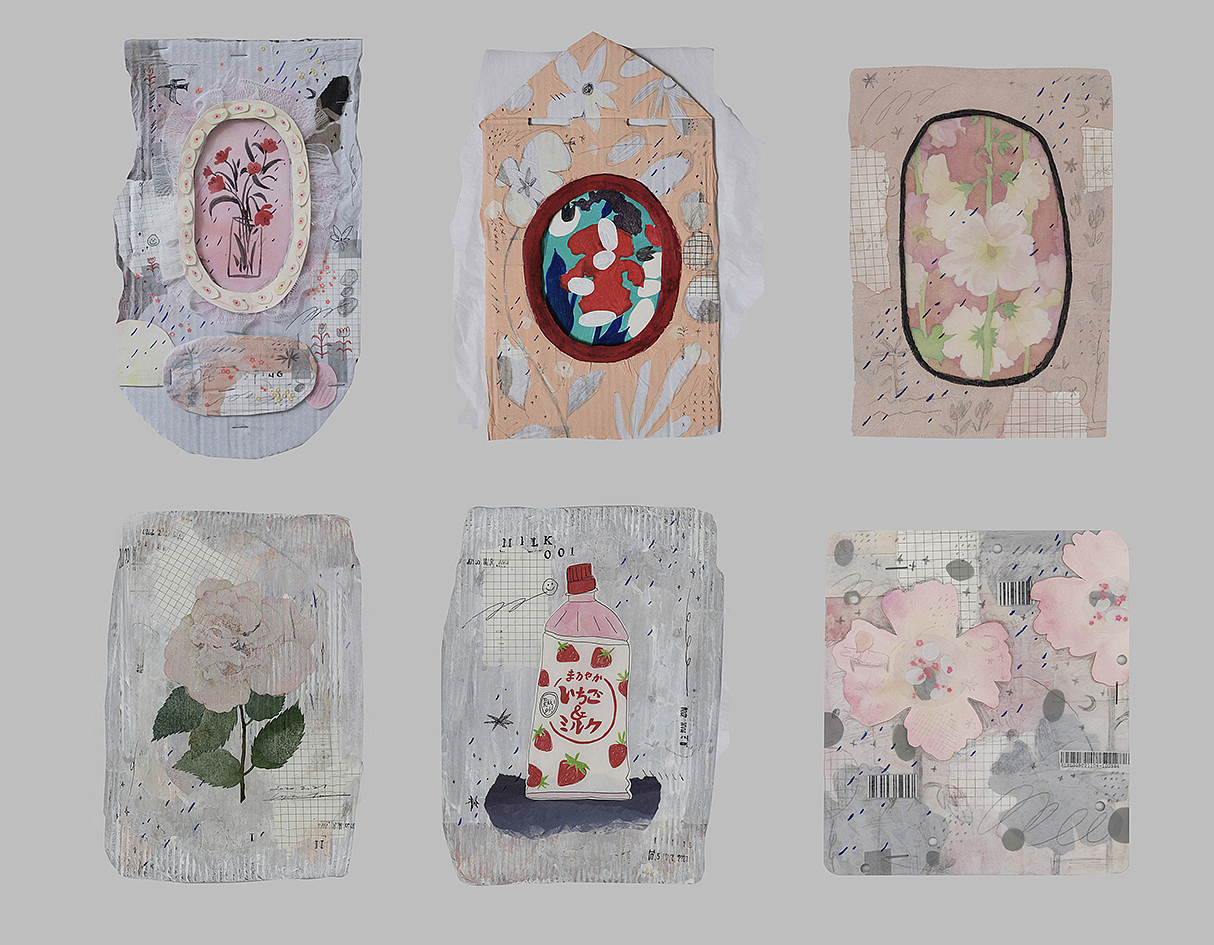 ABOUT SPRING / 有关春天的拼贴（图ZMjAxNzk4NjU2） - 创作习作 - 站酷设计师谭阿梨Lynn原创素材 - 站酷ZCOOL