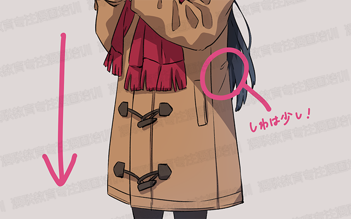 绘制冬装的诀窍|插画-动漫|教程|漫联教育 - 原创文章 - 站酷 (zcool)