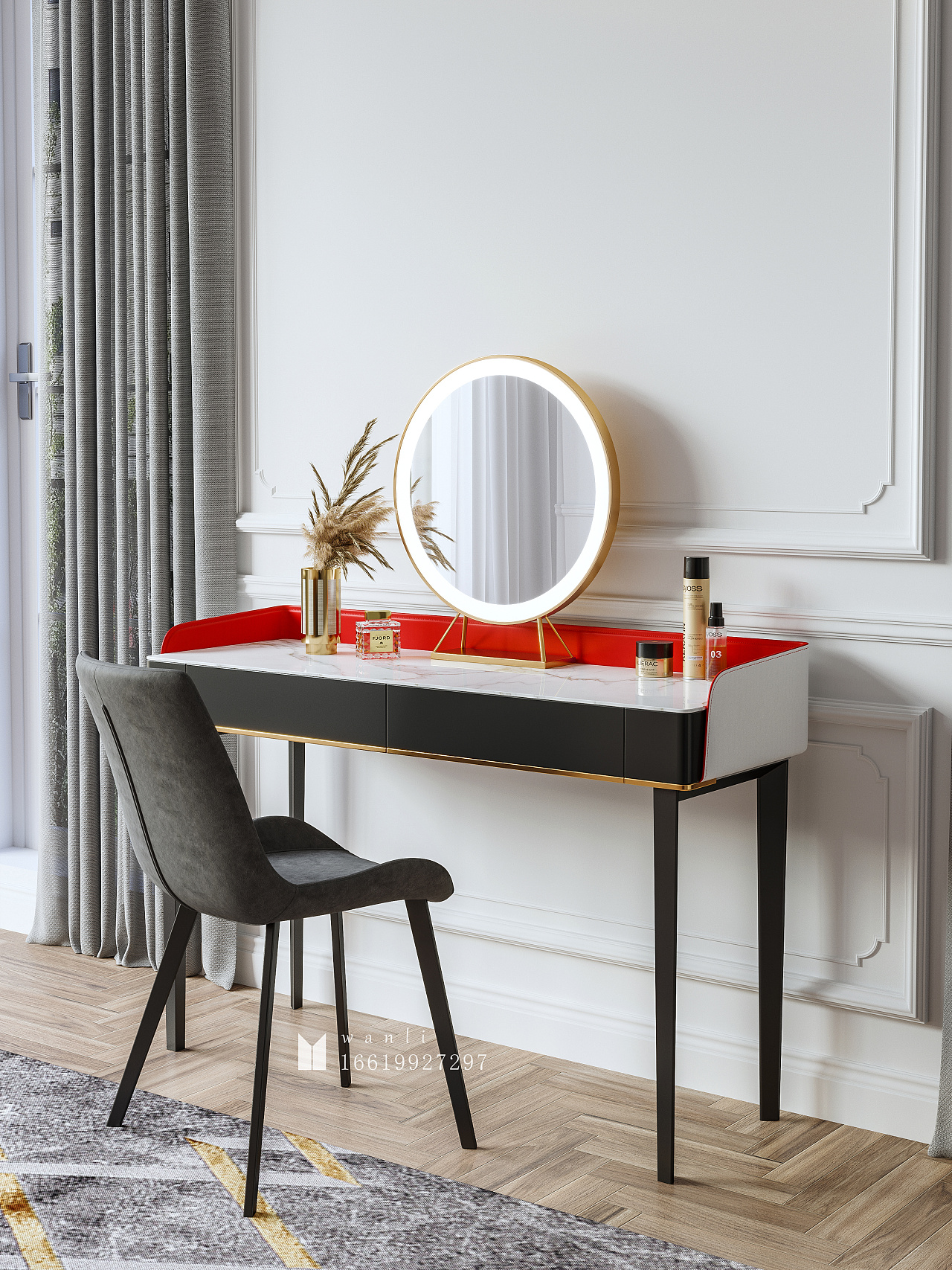 梳妆台|空间|家装设计|wanaw - 原创作品 - 站酷 (zcool)