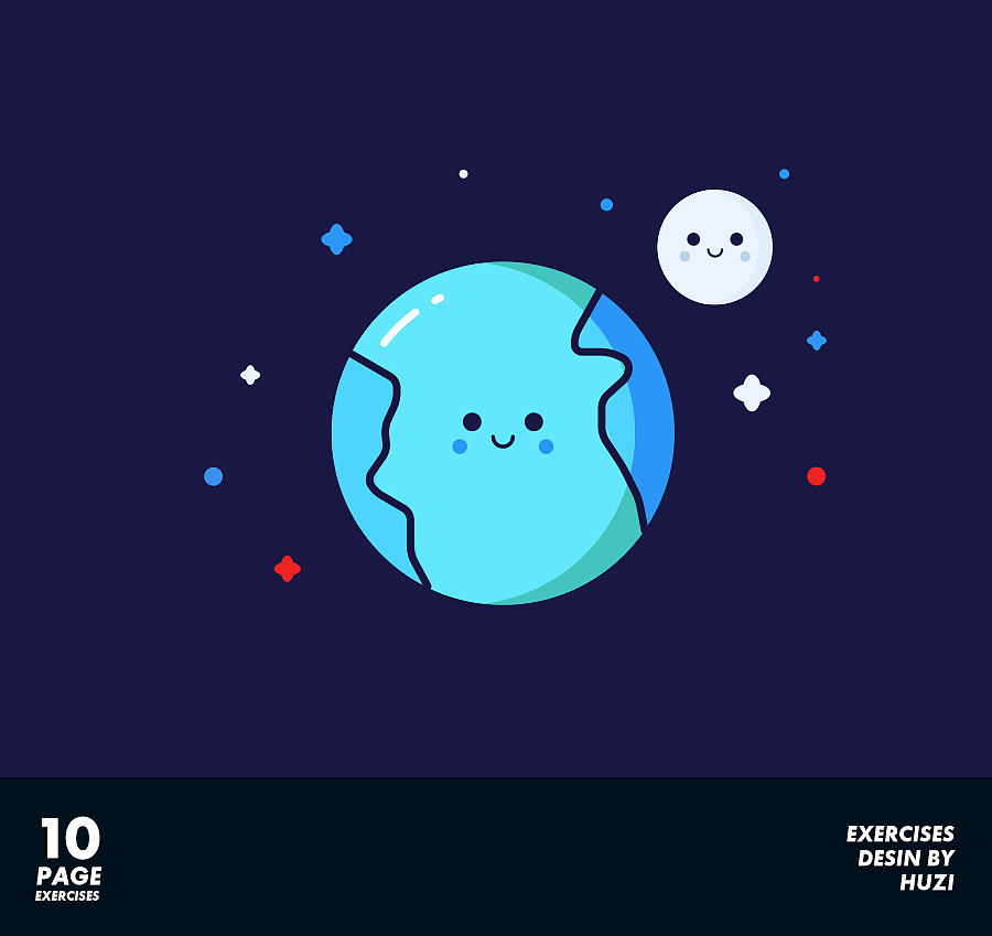 10 PAGE EXERCISES（图ZNjc4MjI2NzY=） - 图案 - 站酷设计师胡子UX原创素材 - 站酷ZCOOL