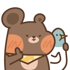 小仓鼠芝芝表情包