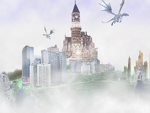 平面设计-魔幻现代风，好吧其实是我跑偏了emmm