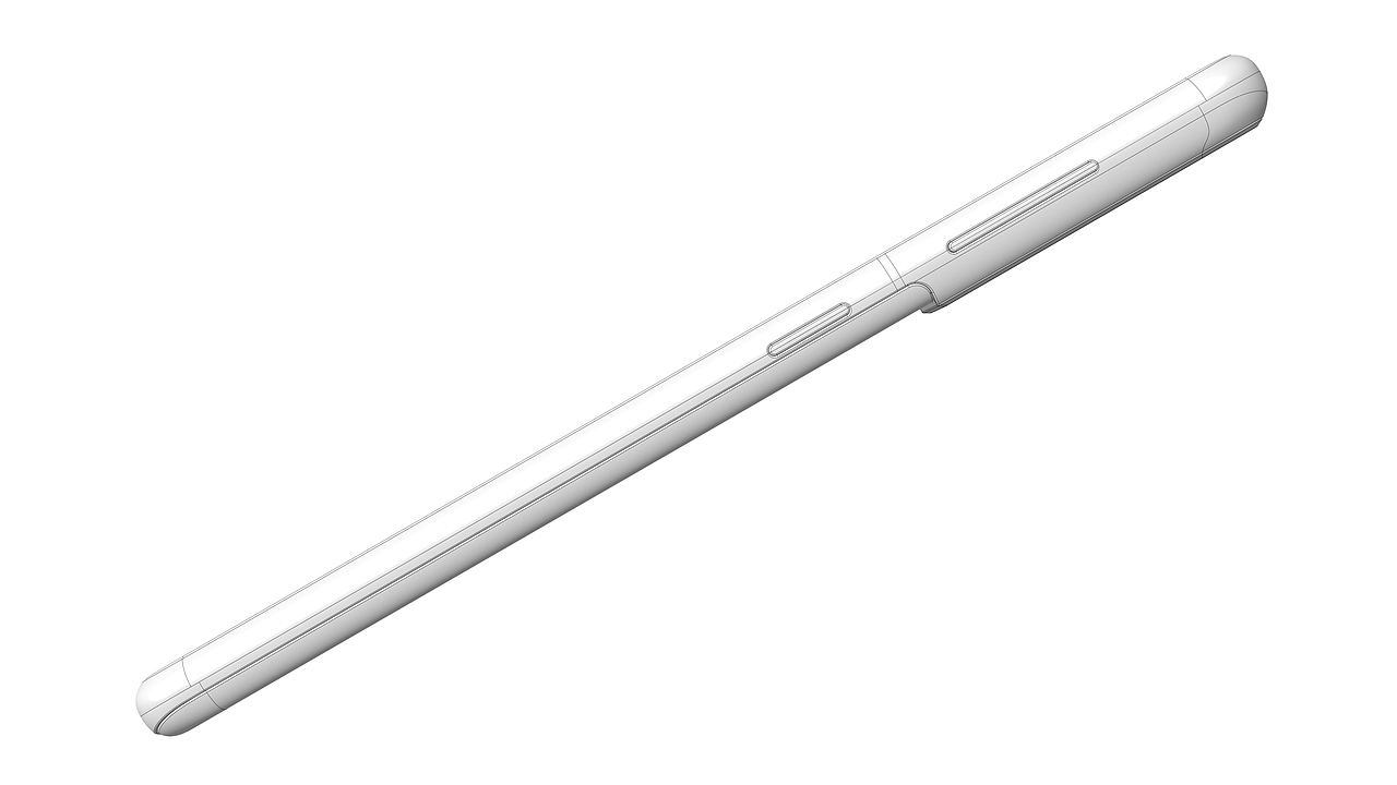 SAMSUNG三星GALAXY S21系列手机3D模型