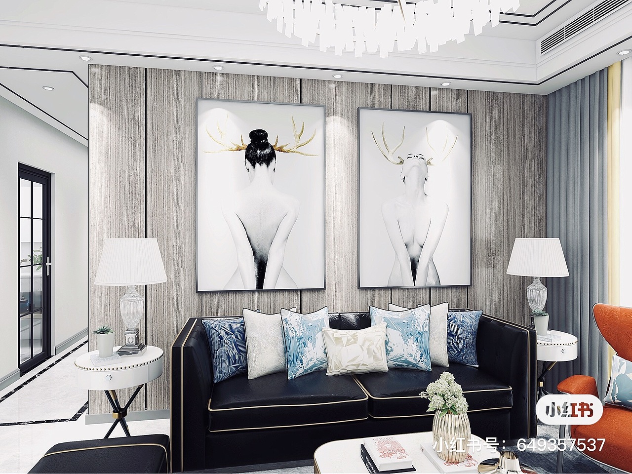 轻奢（图ZMjA3MTg1NTk2） - 家装设计 - 站酷设计师筑巢设计原创素材 - 站酷ZCOOL