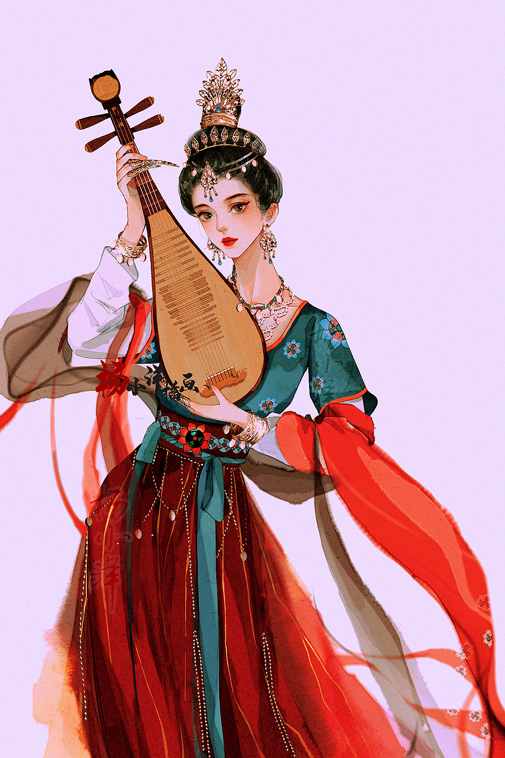 古风|一梦回敦煌|国风插画