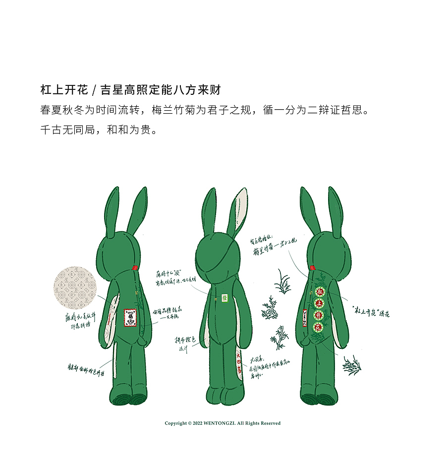 问童子®玩偶 | 兔偶·市井（图ZMjg4MjQ1NTQ4） - 玩具 - 站酷设计师问童子原创素材 - 站酷ZCOOL