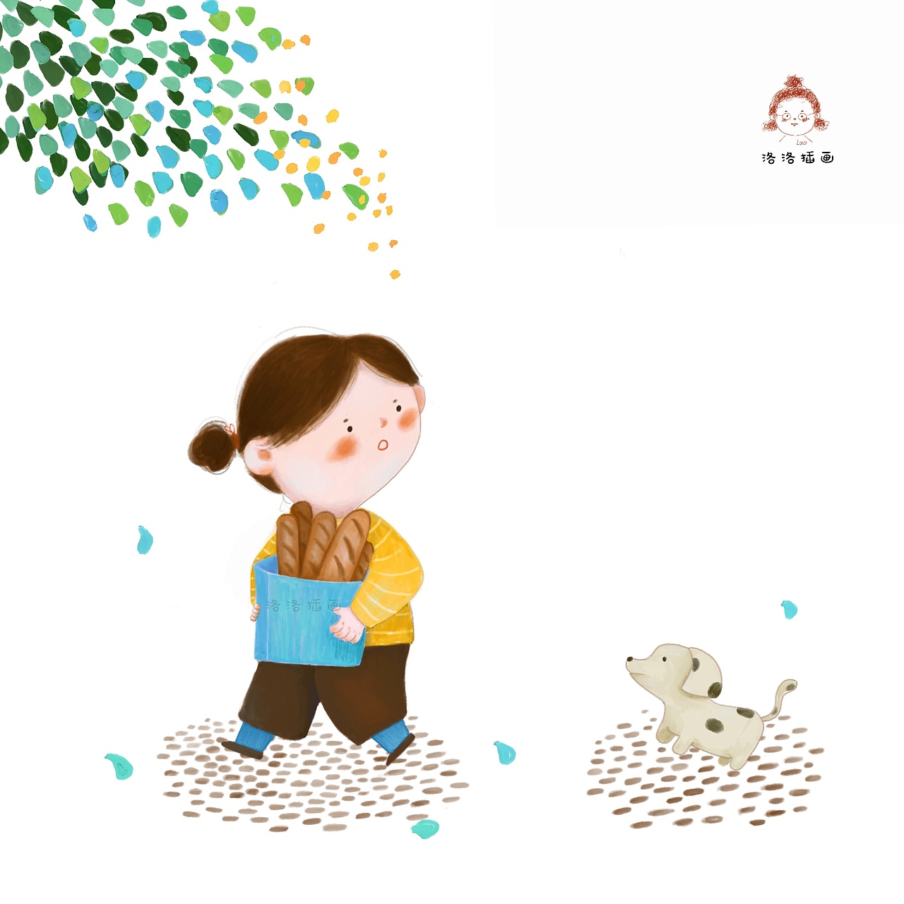 儿童插画（图ZMjc4Nzc4MzE2） - 儿童插画 - 站酷设计师洛洛画画原创素材 - 站酷ZCOOL