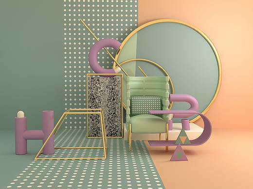 C4D场景搭建