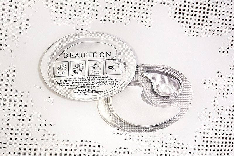 BEAUTE ON｜BEAUTE EYE & SMILE LINE MASKS（图ZMTkwMjEzMzQ0） - 包装 - 站酷设计师劉家芸LIUJIAYUN原创素材 - 站酷ZCOOL