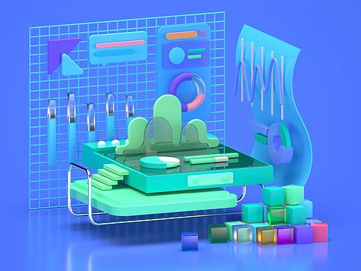 C4D作品練習(xí)（個(gè)人主頁(yè)-ZNTMwNzM2NjA=） - 其他 - 站酷設(shè)計(jì)師蘿卜MAX原創(chuàng)素材 - 站酷ZCOOL