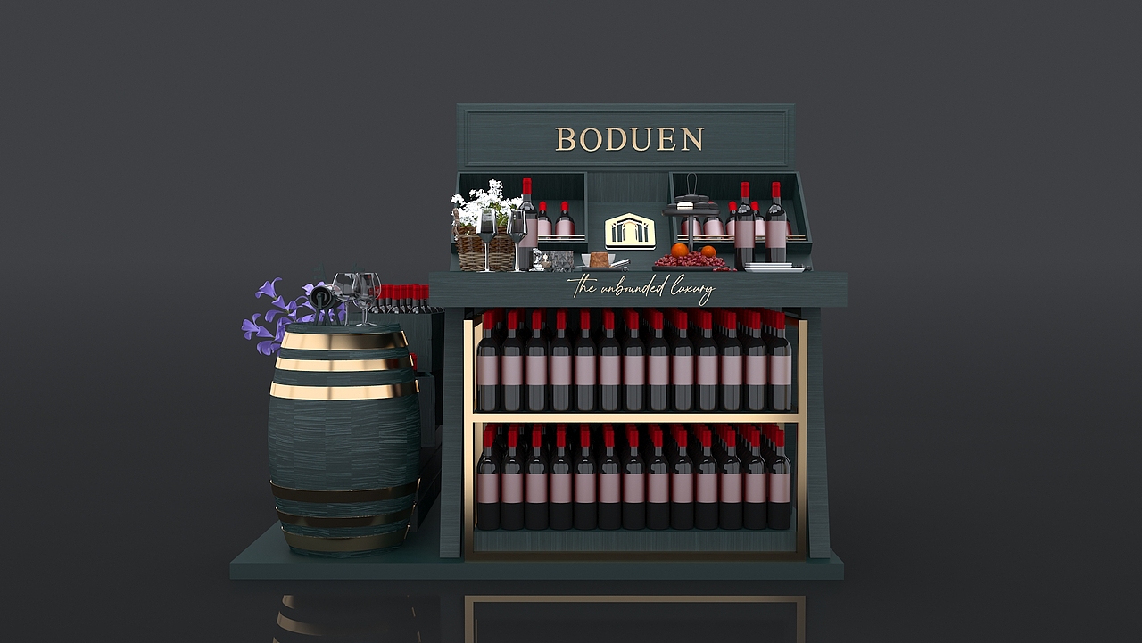 葡萄酒展柜展架