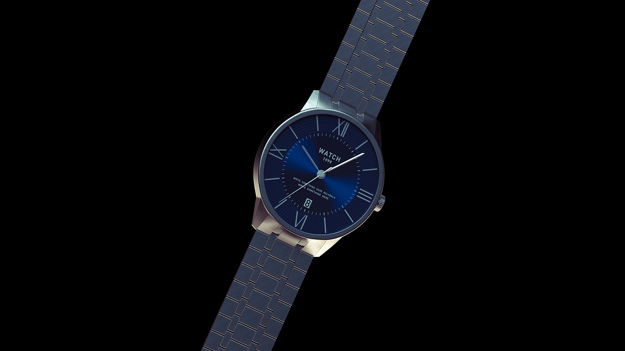 【C4D】手表广告