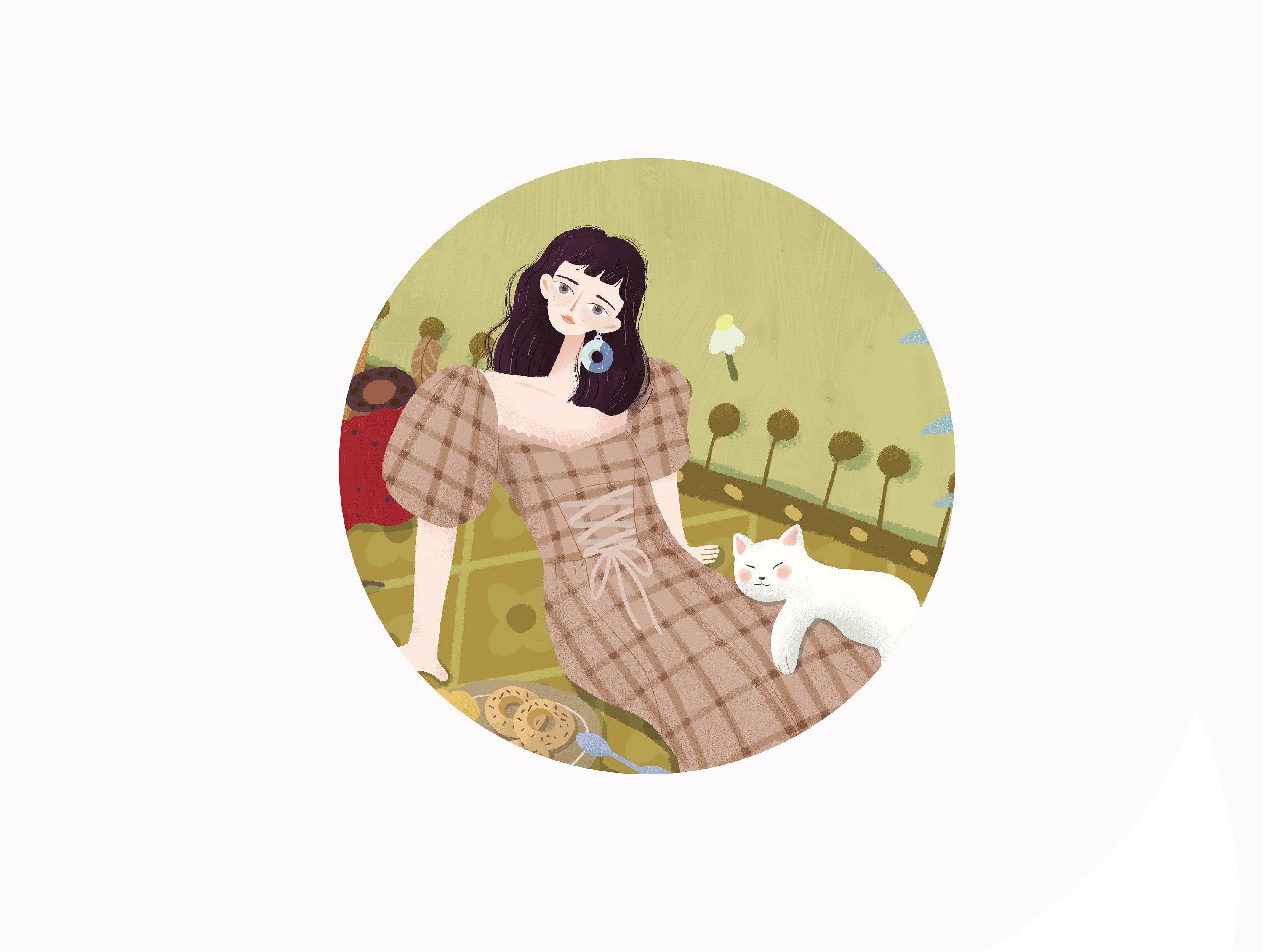 touchbread泰奇面包 2020春季产品包装插画