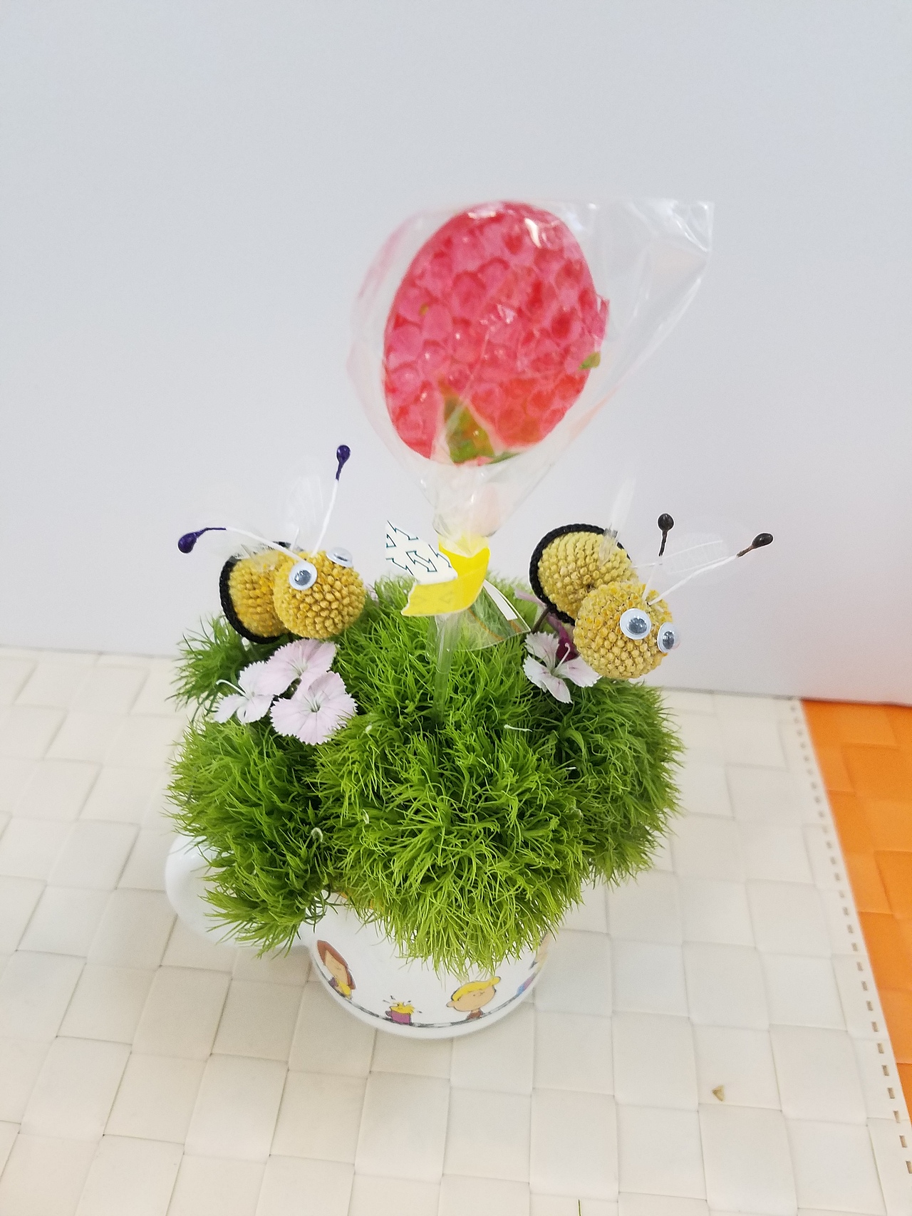 蜜约美术花艺工作室-少儿花艺作品