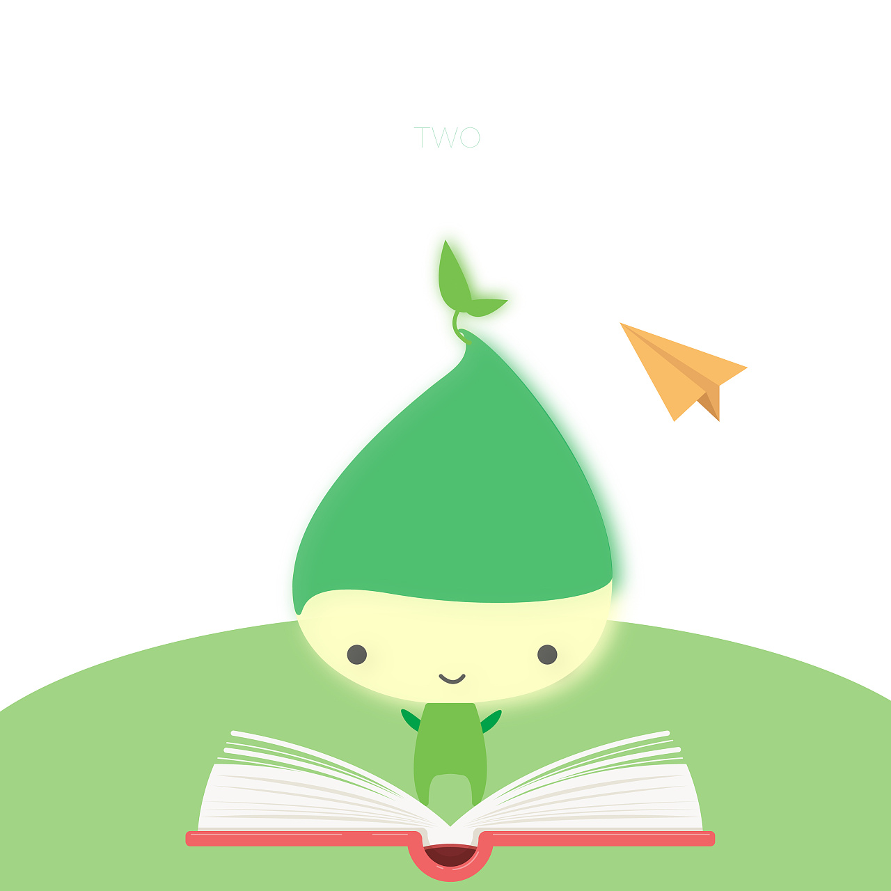 青芽—教育公司卡通形象ip设计