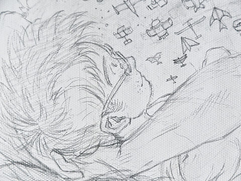揭秘：从线稿到色稿，手绘原稿创作大公开