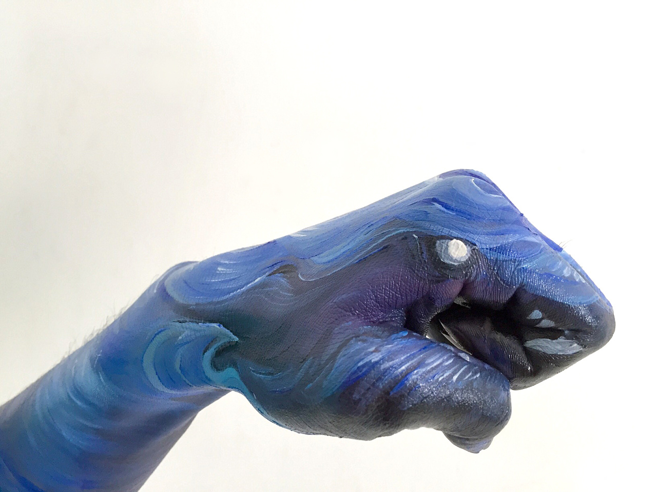 人体手绘作品梦幻西游2之奔跑吧祥瑞