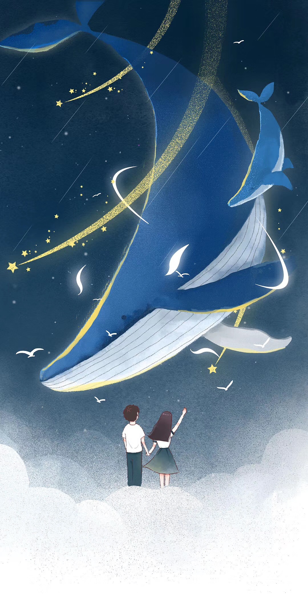 1年前 188 1 0 烟台  |  插画师 做一个遇见鲸鱼的梦吧.