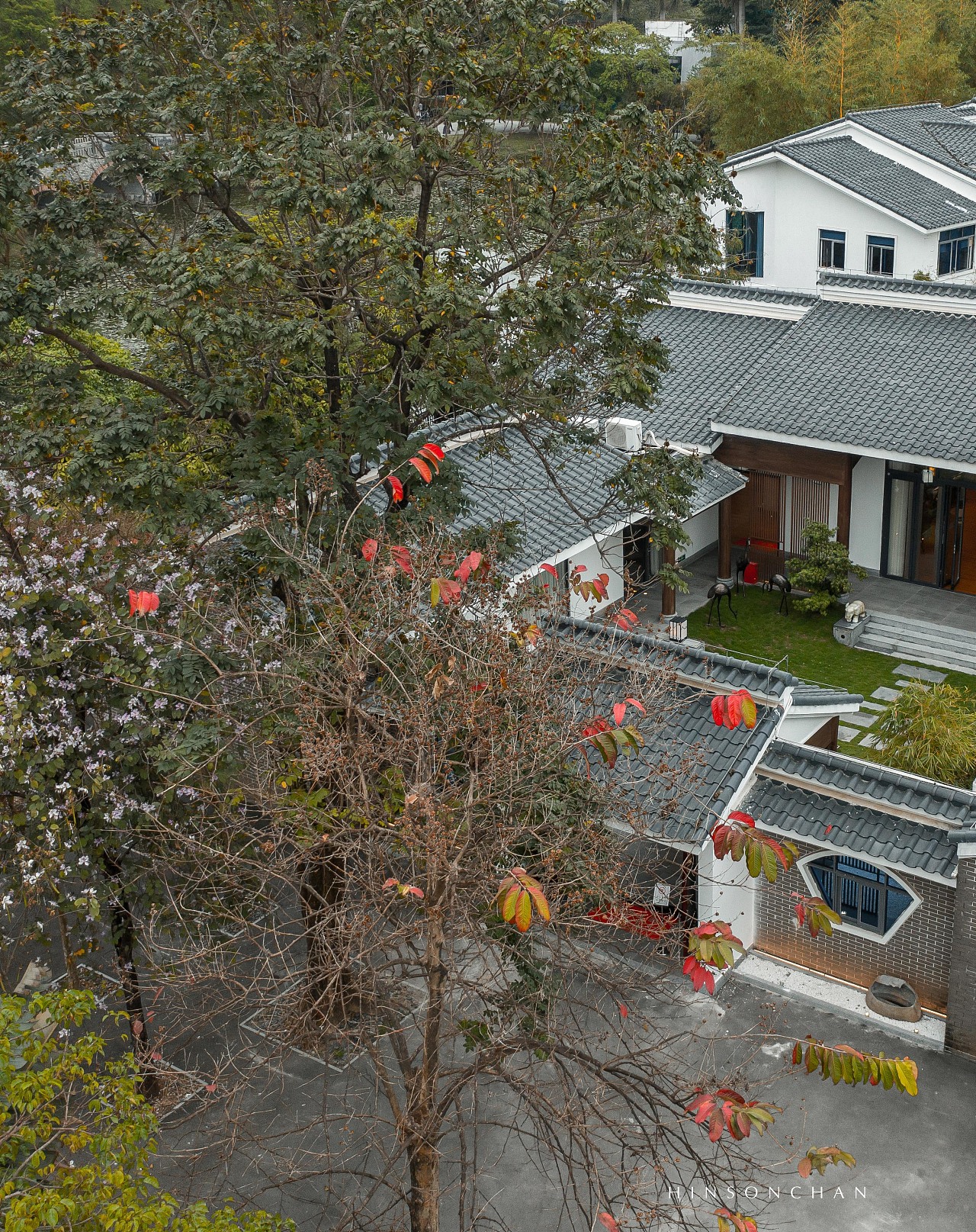 广州植物园 四合院 私人办公区 拍摄