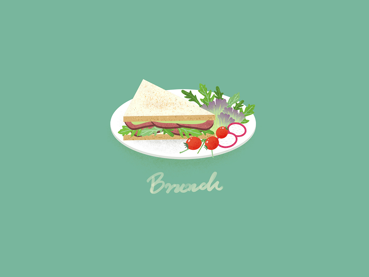 图案/插画练习-日食记