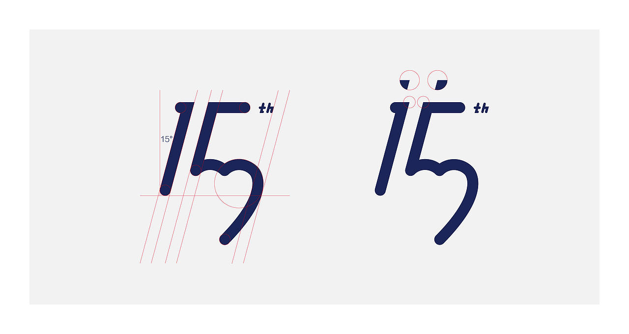 新起点语言培训中心15周年纪念标识（图ZOTc3NzkxNDg=） - Logo - 站酷设计师游廊原创素材 - 站酷ZCOOL
