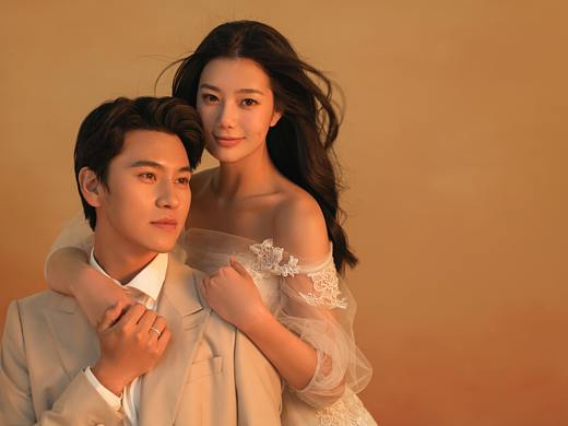 唯美温柔婚纱照分享