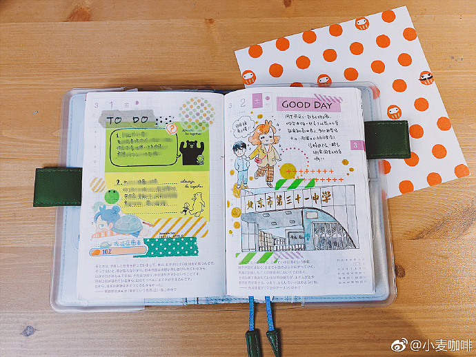 给你看我的手帐吧~每日份的小快乐~