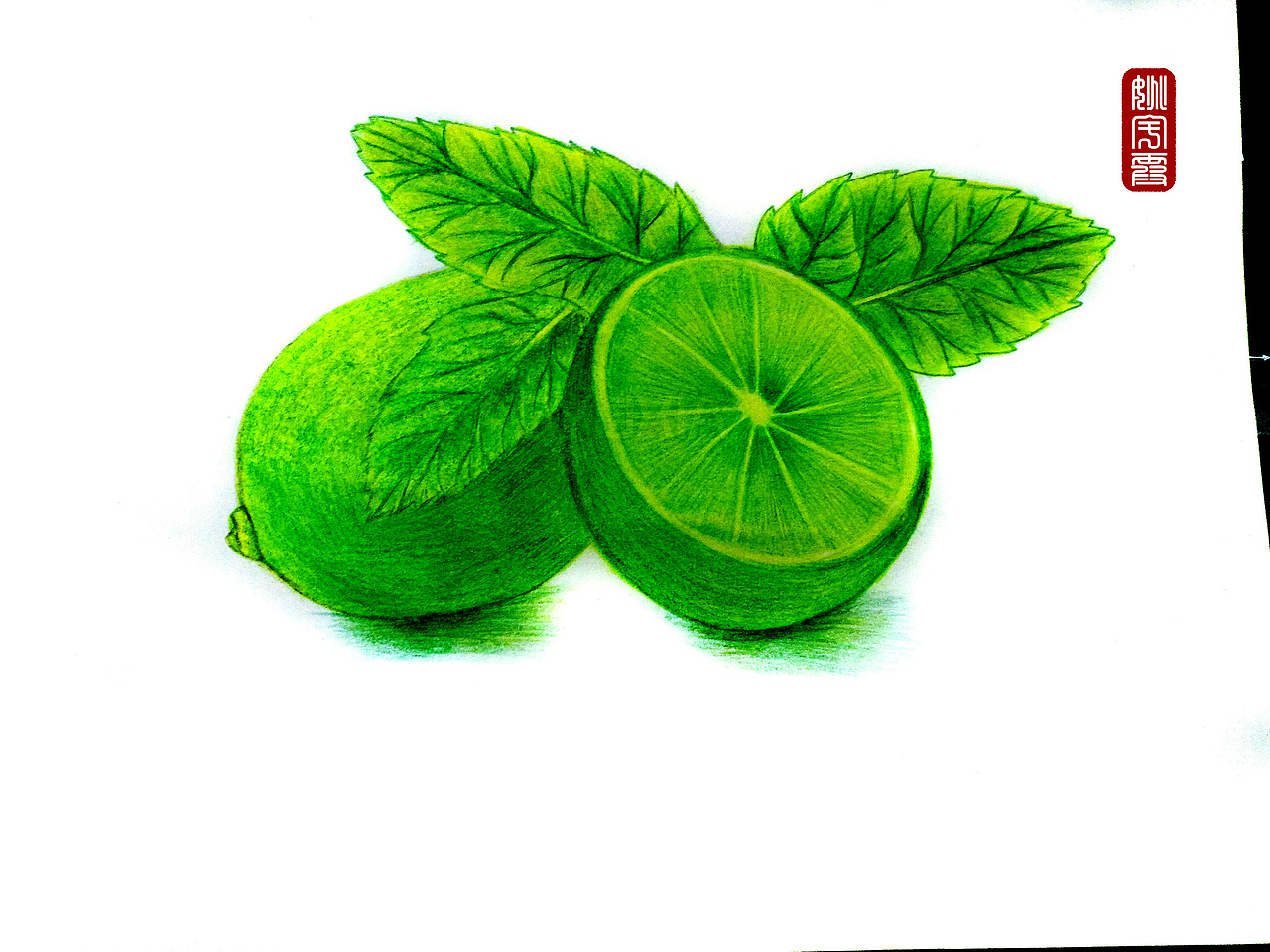 青柠檬-贼酸。。