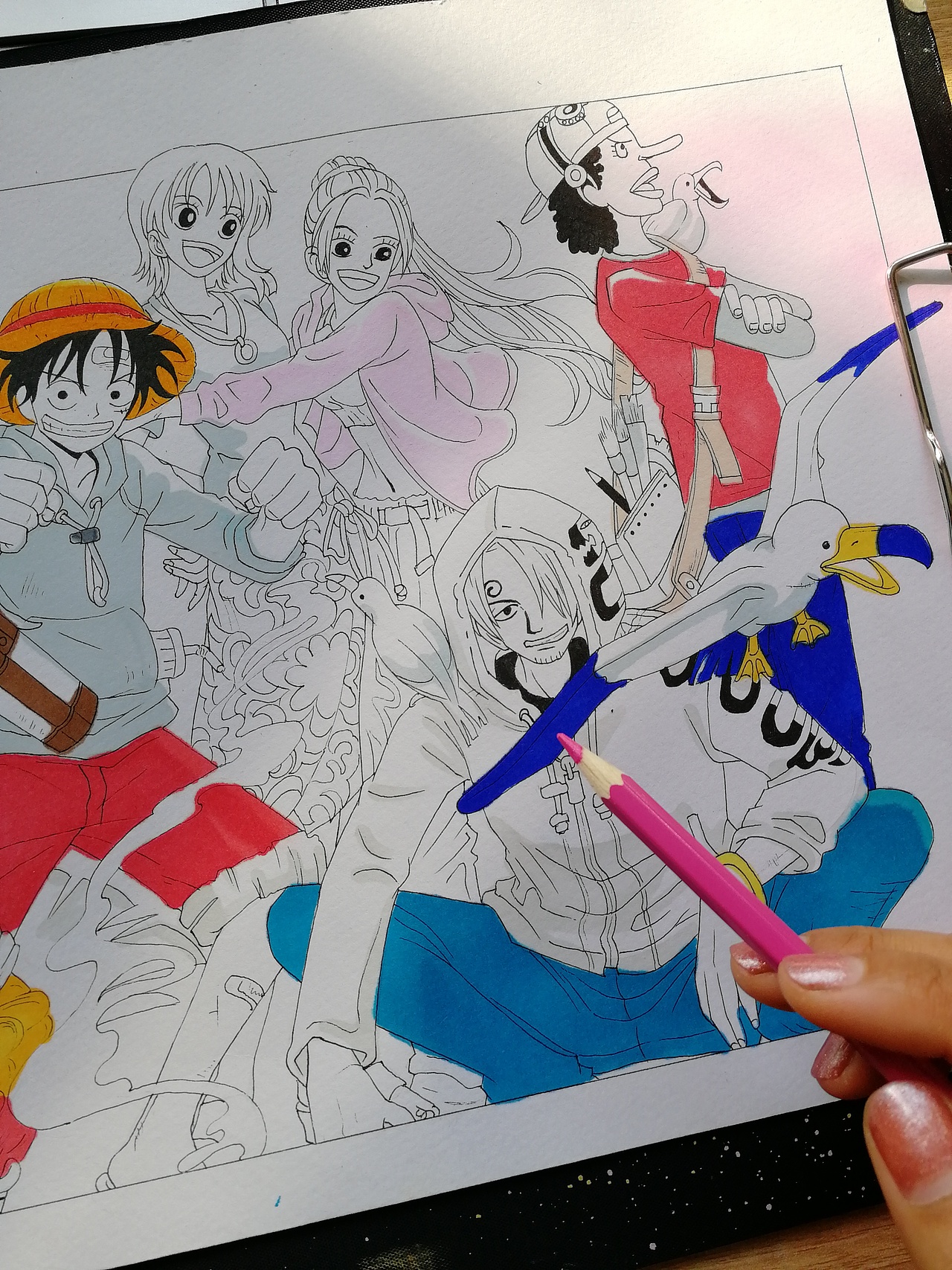海贼王（图ZMTM1NzU0MzAw） - 绘画 - 站酷设计师之木_原创素材 - 站酷ZCOOL