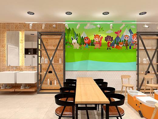 时指间陶艺店特色装修分享图片