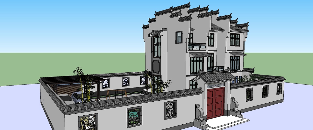 江南民居建筑设计