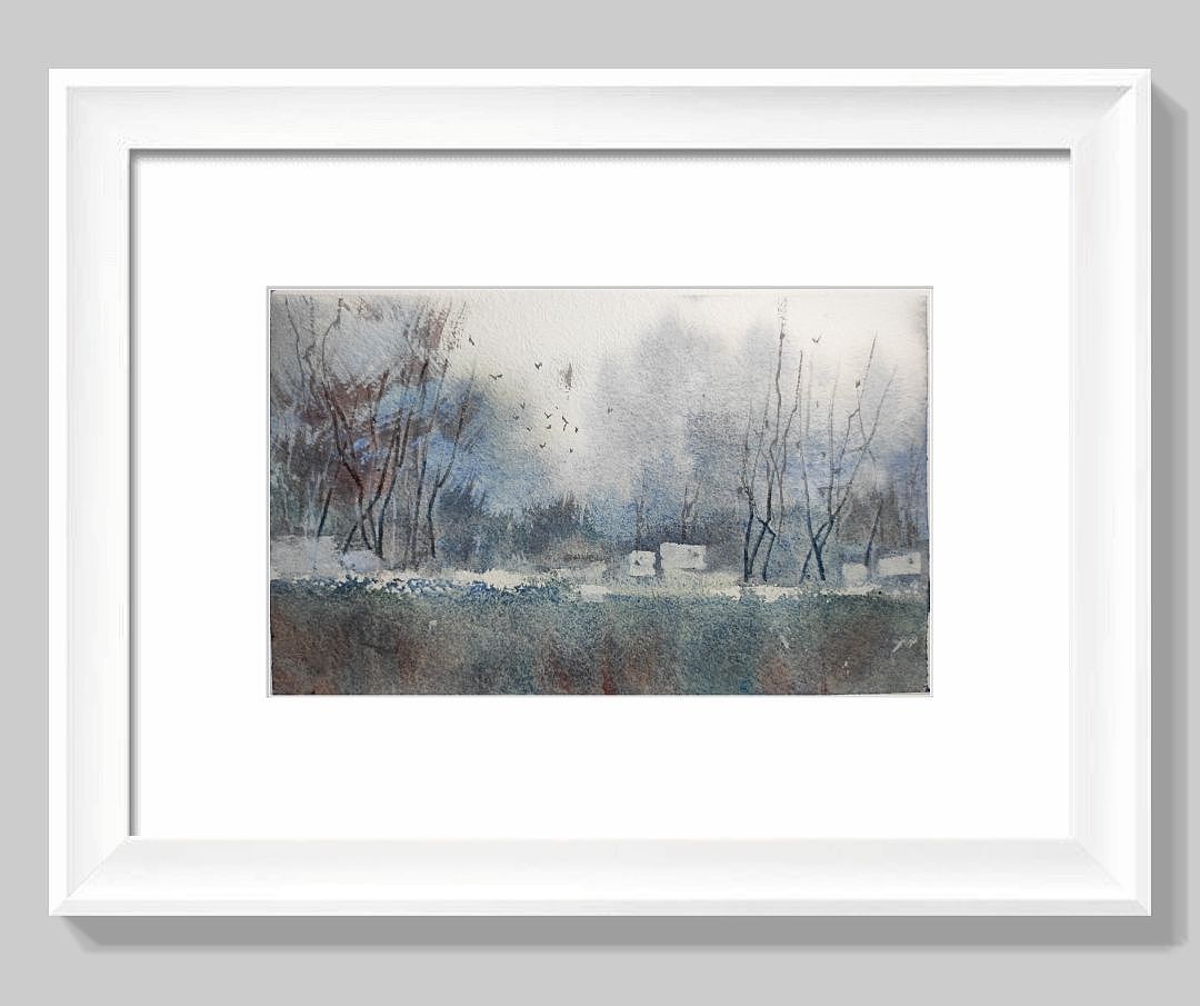 《高红成风景水彩写生作品》