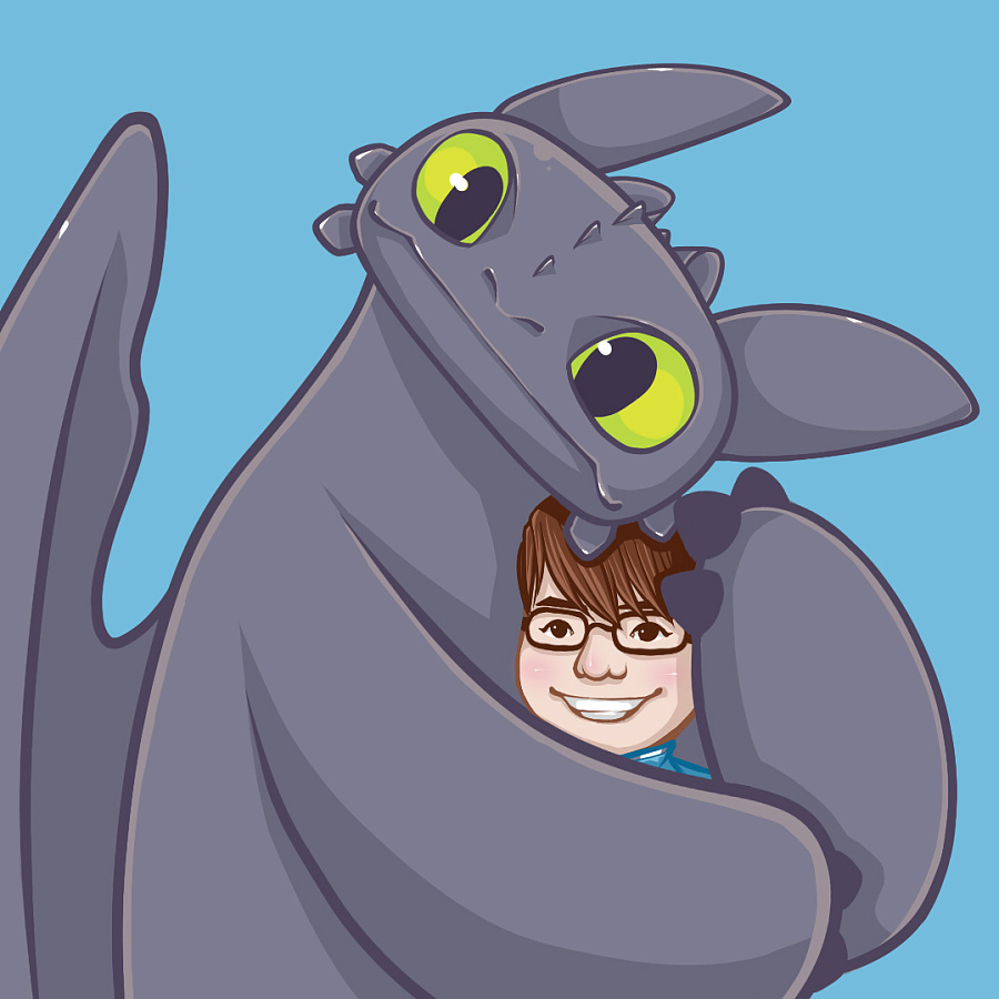 夜煞头像|涂鸦/潮流|插画|莘儿 - 原创设计作品 - 站酷 (zcool)