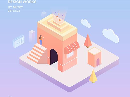 2.5D插畫（個(gè)人主頁-ZMjc5NjczODg=） - 創(chuàng)作習(xí)作 - 站酷設(shè)計(jì)師micky凌原創(chuàng)素材 - 站酷ZCOOL
