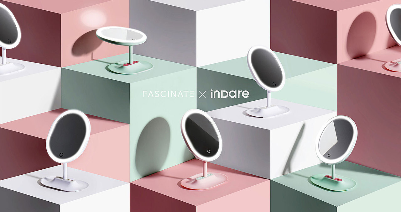 斐色耐 x inDare | inMirror LED 化妆镜产品设计创意