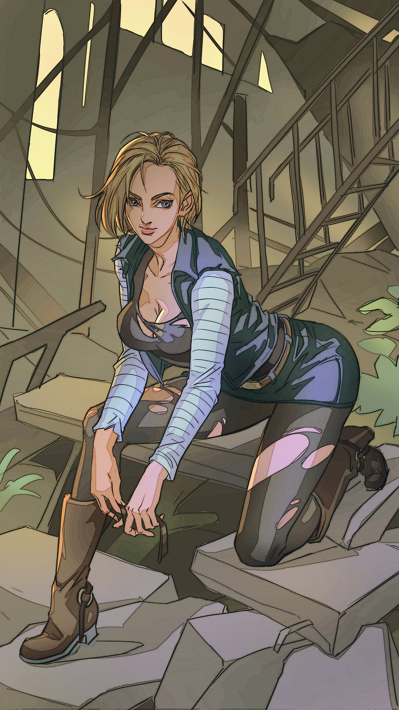 龙珠女生系列！（图ZMjQ0MzEyMTI4） - 创作习作 - 站酷设计师贺小哼Hal原创素材 - 站酷ZCOOL