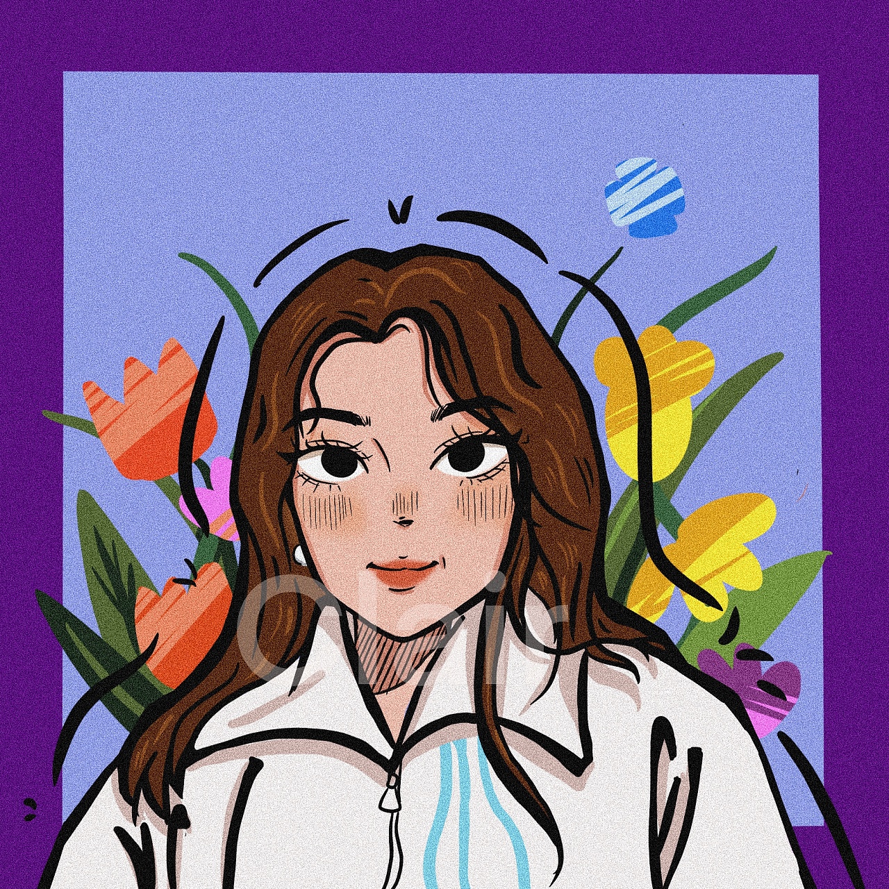 插画头像|插画|创作习作|插画师clair - 原创作品 - 站酷 (zcool)