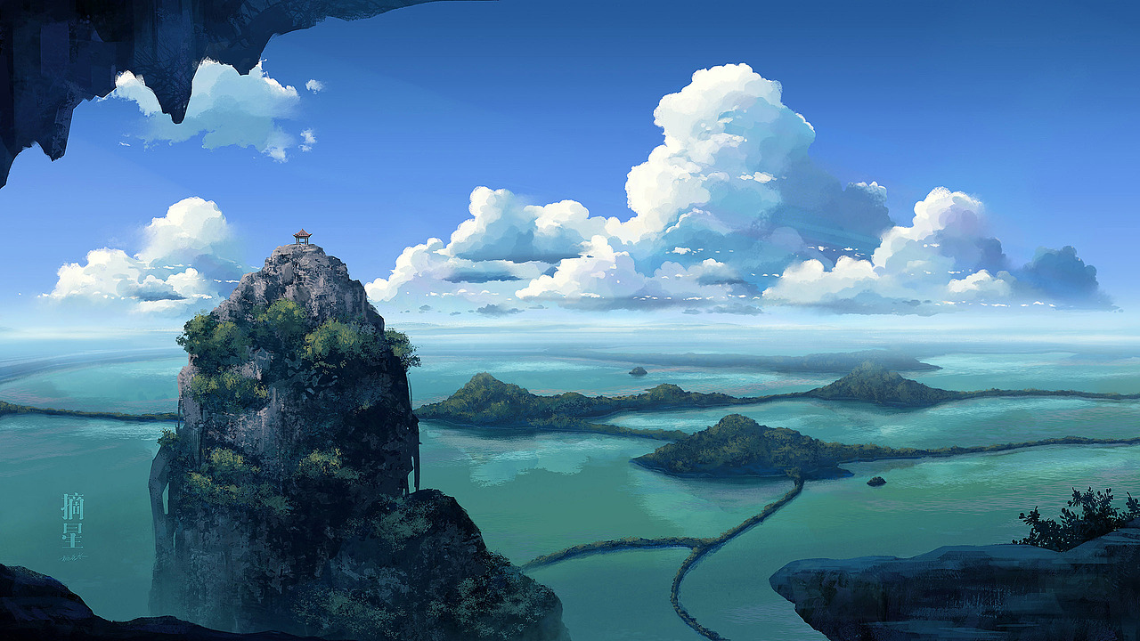 摘星（图ZMjc0ODQyMzI4） - 创作习作 - 站酷设计师桃花水原创素材 - 站酷ZCOOL