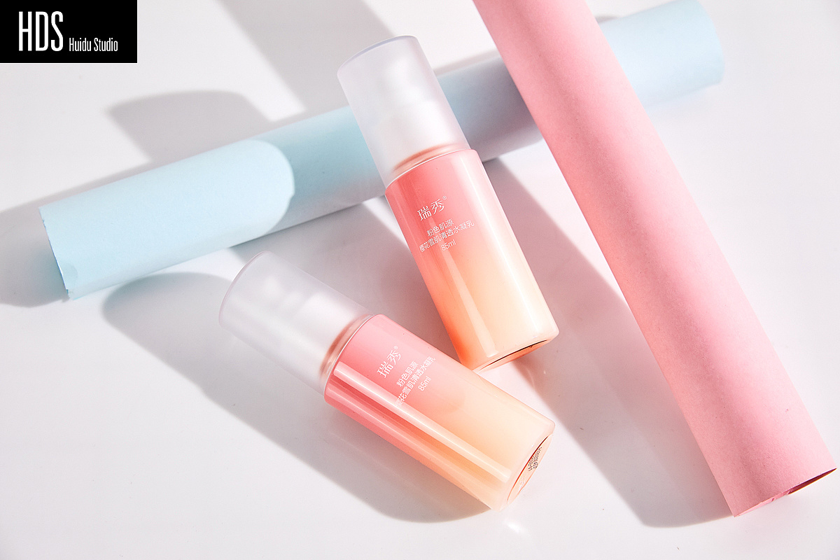 化妆品白底图静物拍摄