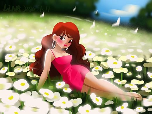 ipad-procreate手绘场景人物