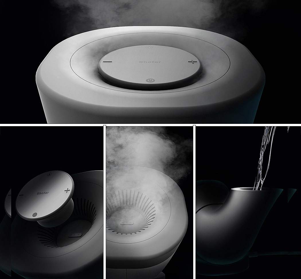 造型奇特的SHOFAR加湿器
